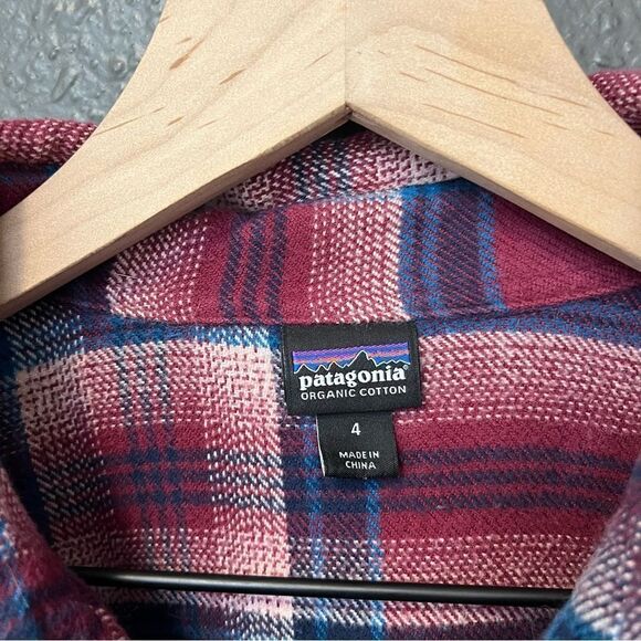 Patagonia Women's Long-Sleeved Organic Cotton Midweight Flannel Shirt - Picture 7 of 10
